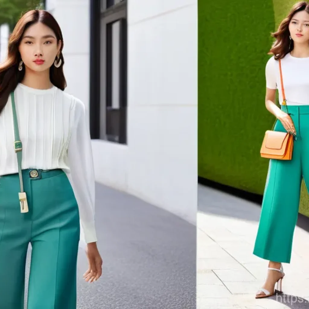 알도 힐과 찰스앤키스 여성 샌들 비교 - **Image Prompt 1: Charles & Keith - Trendy Urban Chic**
A stylish young woman, approximately 20-...