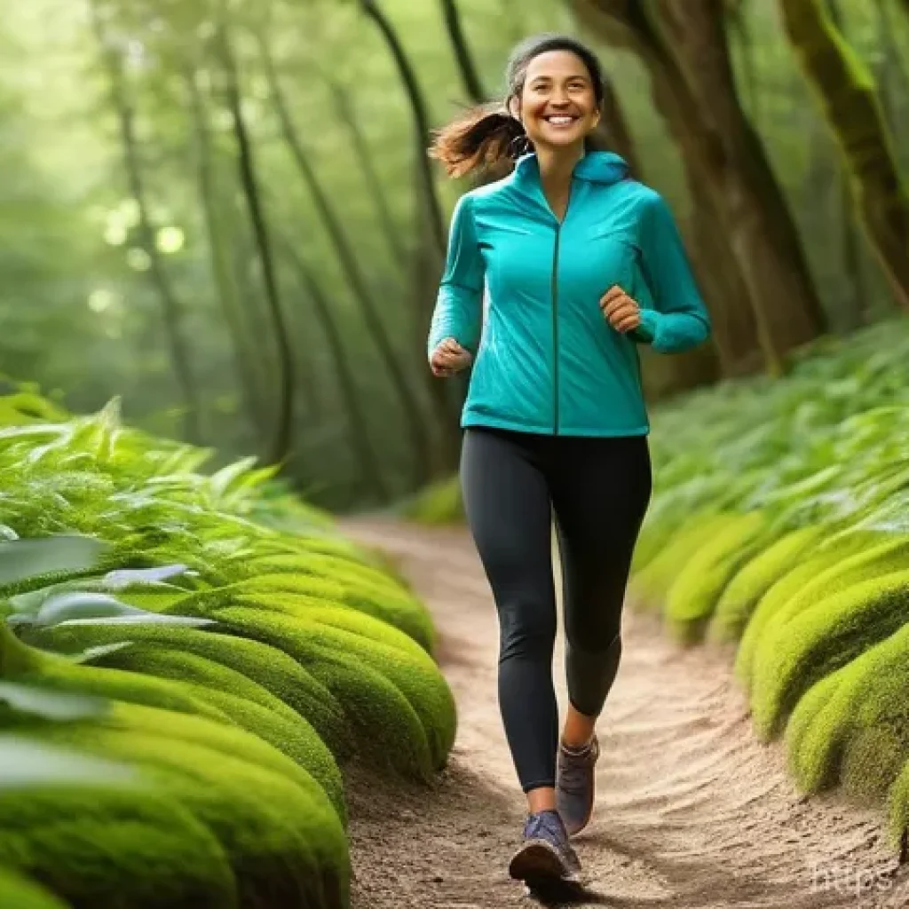 노스페이스 등산화와 컬럼비아 트레킹화 비교 - **Prompt 1: Lightweight Trekking Adventure with Columbia-style Shoes**
A young woman in her late...