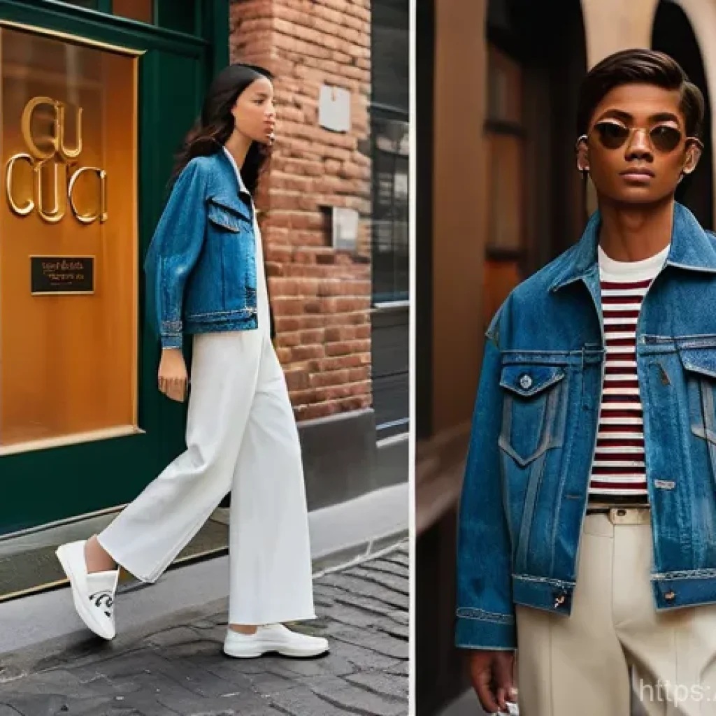 구찌 하이탑 스니커즈와 프라다 클라우드버스트 비교 - **Gucci Rhyton: Vintage Charm in an Urban Setting**
    A stylish individual, appearing to be in the...